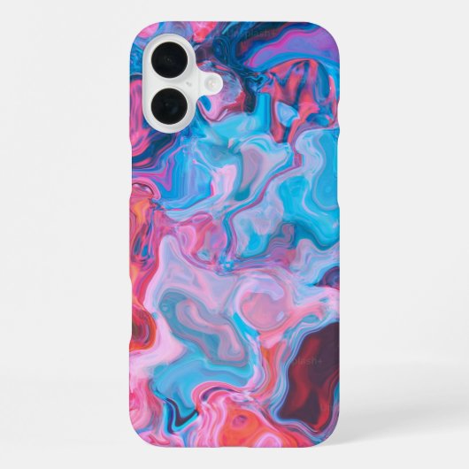 abstract iPhone hoesje (Achterkant)
