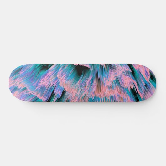 Abstract Iridescent Skateboard Deck (Horizontaal)