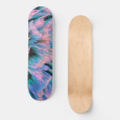 Abstract Iridescent Skateboard Deck (Voorkant)