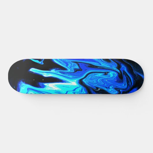 Abstract Iridescent Skateboard Deck (Horizontaal)