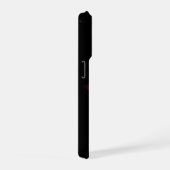 Abstract Iris Flower – Elegant Floral Art iPhone Hoesje (Rechterkant)