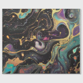 Abstract iriserend kunstoppakpapier cadeaupapier (Vlak)
