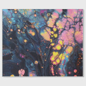 Abstract iriserend kunstoppakpapier cadeaupapier (Vlak)