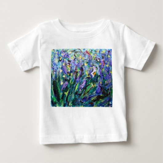 Abstract Irises Shirt (Voorkant)