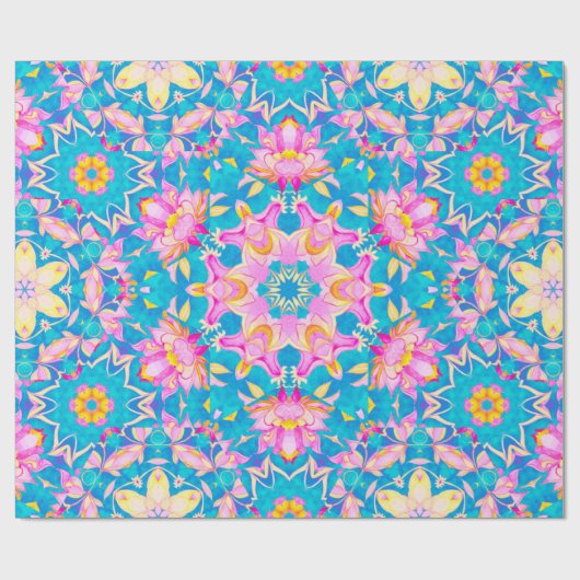 Abstract islamic pattern in arabian style. Seamles Cadeaupapier (Vlak)