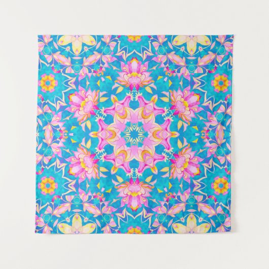 Abstract islamic pattern in arabian style. Seamles Wandkleed (Voorkant)