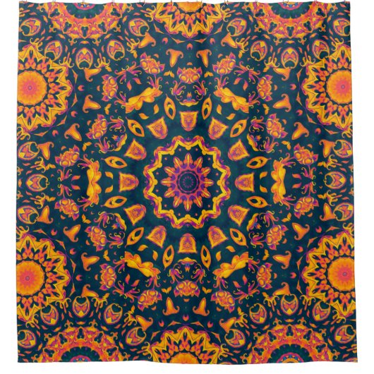 Abstract islamitisch patroon, arabische stijl. Naa Douchegordijn (Voorkant)