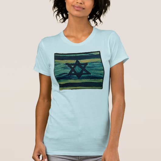 ABSTRACT ISRAËL T-SHIRT (Voorkant)