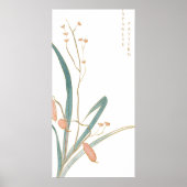 Abstract Japans ontwerp Poster (Voorkant)