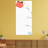 Abstract Japans patroon Canvas Afdruk (Insitu (Woonkamer))