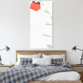 Abstract Japans patroon Canvas Afdruk (Insitu (Slaapkamer))