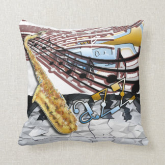 Abstract Jazz Pillow Kussen