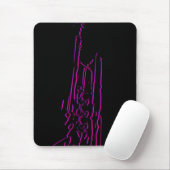 Abstract Jazz Trumpet Mousepad Muismat (Met muis)