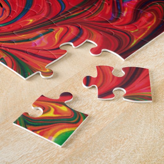 Abstract | JESUS GEEFT REËLE VREDE | Christelijke Legpuzzel (Zijkant)