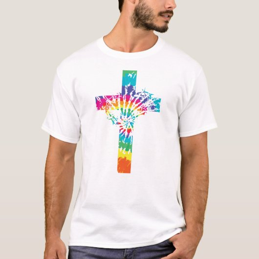 Abstract Jezus Design T-shirt (Voorkant)