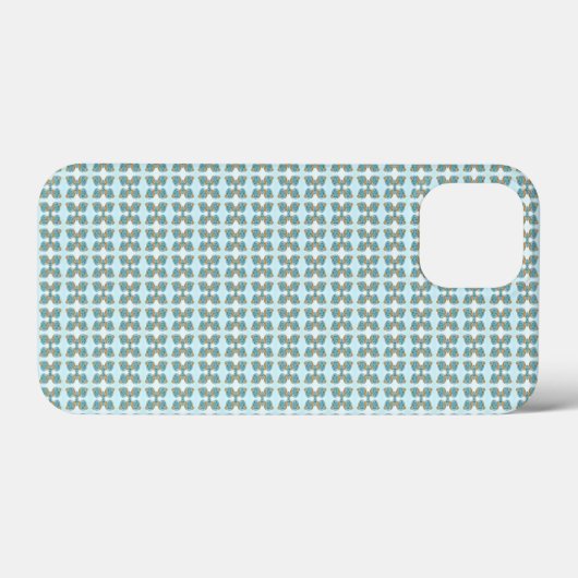 Abstract juwelenpatroon Case-Mate iPhone case (Achterkant (horizontaal))