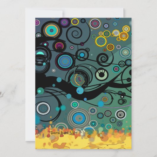 Abstract Kaart (Voorkant)