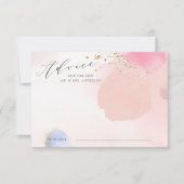 Abstract Kaart Vrijgezellenfeest (Voorkant)