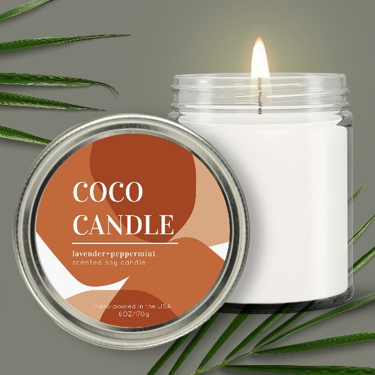 Abstract kaartenlabel voor vormen ronde sticker