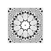 abstract kaleidoscope rubberstempel (Afrduk)