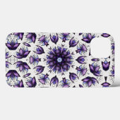 Abstract Kaleidoscopisch PatroonpatroonHoesje van Case-Mate iPhone Case (Achterkant (horizontaal))