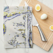 Abstract kameel....replica theedoek (Quarter Fold)