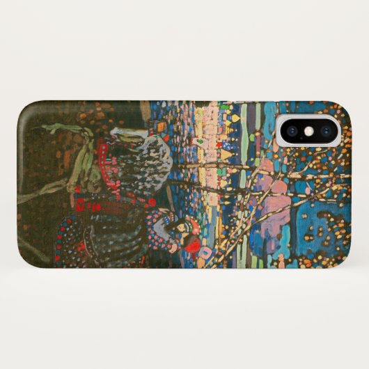 Abstract Kandinsky Riding Paar Kleurrijk Case-Mate iPhone Case (Achterkant (horizontaal))