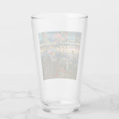 Abstract Kandinsky Riding Paar Kleurrijk Glas (Achterkant)