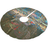 Abstract Kandinsky Riding Paar Kleurrijk Kerstboom Rok (Gekanteld)