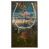Abstract Kandinsky Riding Paar Kleurrijk Klein Cadeauzakje (Achterkant)