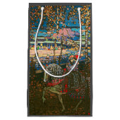 Abstract Kandinsky Riding Paar Kleurrijk Klein Cadeauzakje (Voorkant)