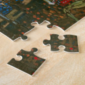 Abstract Kandinsky Riding Paar Kleurrijk Legpuzzel (Zijkant)