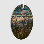 Abstract Kandinsky Riding Paar Kleurrijk Ornament (voorkant)