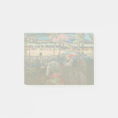 Abstract Kandinsky Riding Paar Kleurrijk Post-it® Notes (Voorkant)