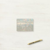 Abstract Kandinsky Riding Paar Kleurrijk Post-it® Notes (Op bureau)