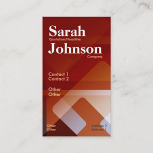 Abstract Kantoor Verticaal Visitekaartje