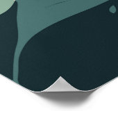 Abstract kattehuis Poster (Hoek)