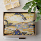 Abstract kattenweefselpapier tissuepapier (Geschenk)