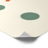 Abstract katteprintpapier Poster Home Decor (Hoek)