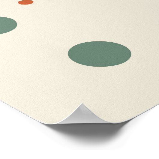 Abstract katteprintpapier Poster Home Decor (Hoek)