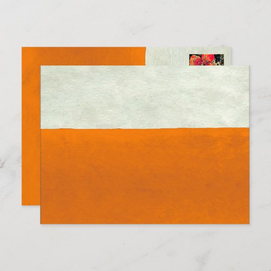 Abstract keer twee ~ Briefkaart Modern (Voorkant / Achterkant)