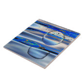 Abstract keramisch betondeeg voor badkamer tegeltje (Zijkant)