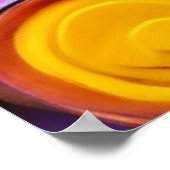 Abstract Keramisch Geluk Poster (Hoek)