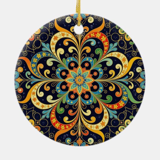 Abstract Keramisch Ornament (Achterkant)