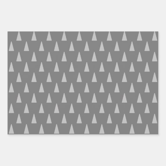 abstract kerstboompapier inpakpapier vel (Voorkant 3)