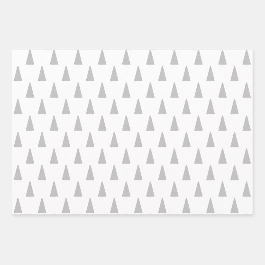 abstract kerstboompapier inpakpapier vel (Voorkant 2)