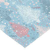 Abstract kerstboompatroon 2 korte tafelloper (Hoek)