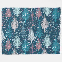 Abstract kerstboompatroon