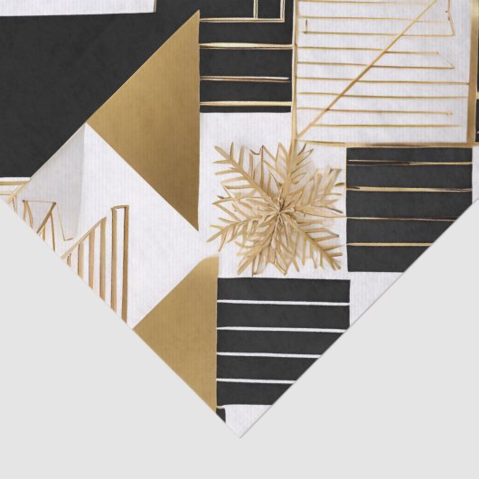 abstract kerstdiamanten tissuepapier (Detail)