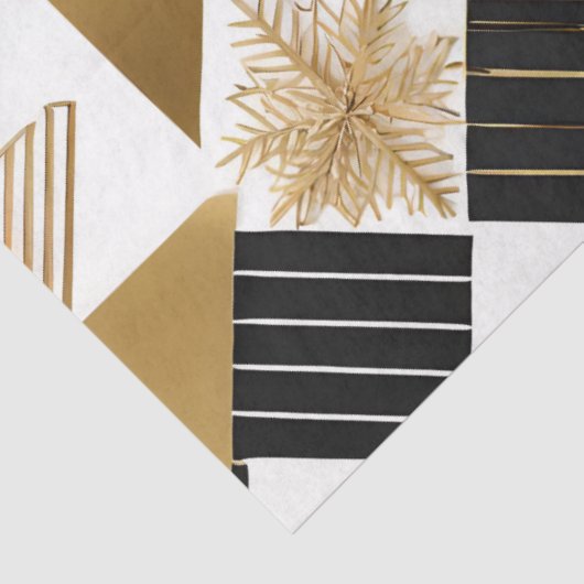 abstract kerstdiamanten tissuepapier (Detail)